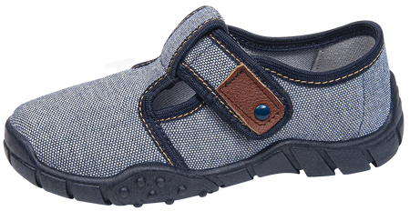 Tenisówki dziecięce Viggami Olek Classic granatowe kapcie chłopięce