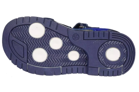 Sandały dziecięce clibbe AAB-250DBUYE granatowe