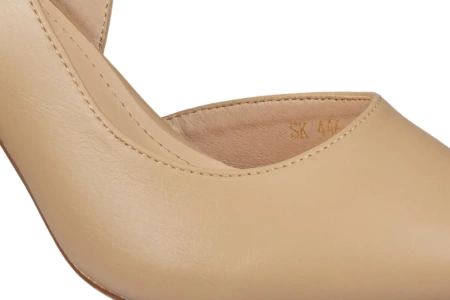 Eleganckie sandały damskie Sergio Leone w kolorze coffe DSK446CO