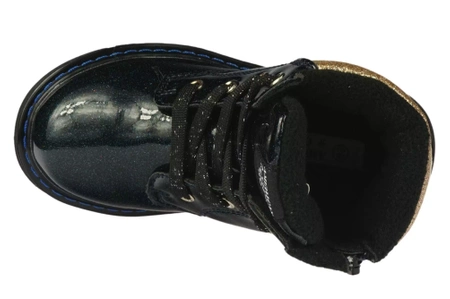 Dziecięce buty zimowe American Club BES139/23NA granatowe