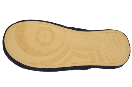 Damskie pantofle tekstylne American Club DSL-11NA