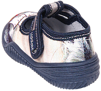 Tenisówki dziecięce Viggami PIOTRUŚ granatowe kacie chłopięce na rzep