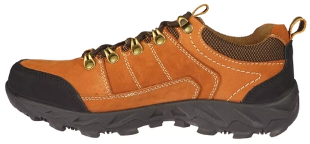 Męskie obuwie przejściowe American Club MCY-110BR brązowe