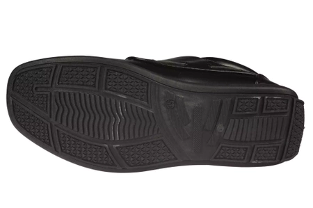 Półbuty chłopięce komunijne buty American Club CKOM-51BL czarne