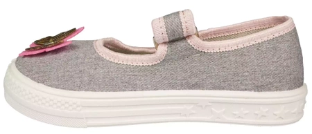 Tenisówki dziecięce ZetPol HANIA SZARA