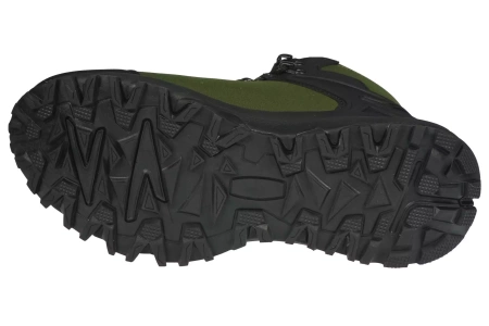 Zimowe buty męskie śniegowce męskie American Club NHL142/24KH zielone