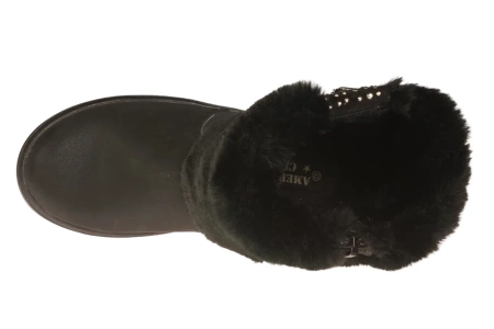 Dziecięce buty zimowe American Club CGC25 czarne