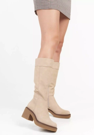 Damskie kozaki zimowe Sergio Leone DKZ930BE