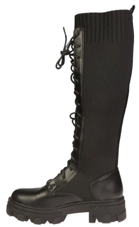 Damskie glany SeaStar DNC1153PBL czarne