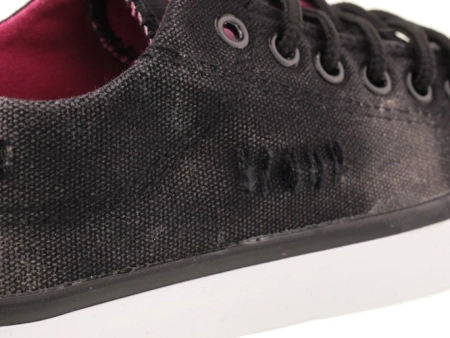 Tenisówki młodzieżowe - damskie Underline DT-3-1013BLFU czarne