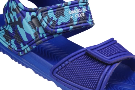 Dziecięce klapki basenowe American Club CNH-140BU niebieskie