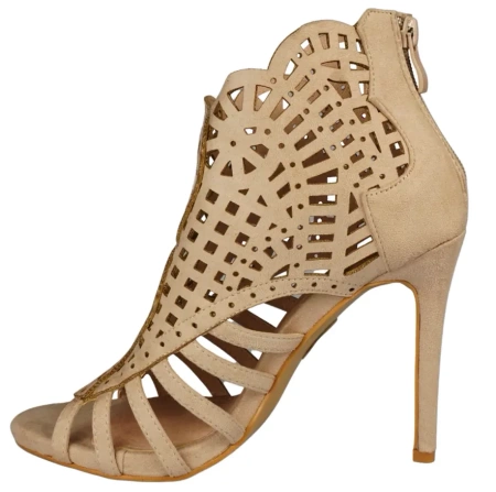 Eleganckie sandały damskie SeaStar DM286PBE beżowe