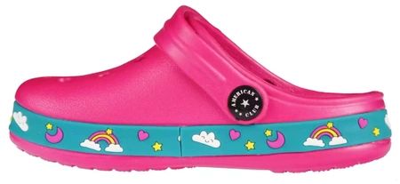 Dziecięce klapki basenowe American Club BNH-66FU