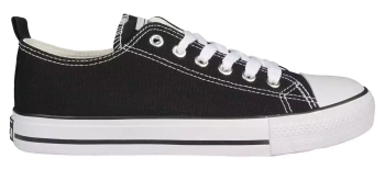 Tenisówki męskie nadwymiarowe czarne American Club NLH-03BL