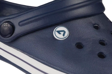 Męskie klapki basenowe American Club NH-01/24 grantowe