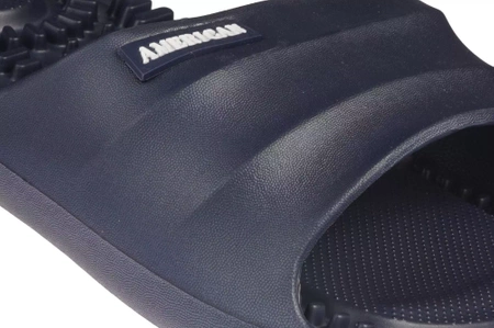 Męskie klapki basenowe American Club w kolorze granatowym MNH-119NA