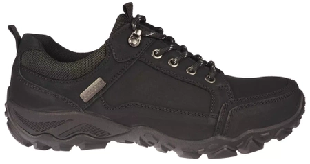 Męskie obuwie przejściowe American Club MCY-102BL czarne