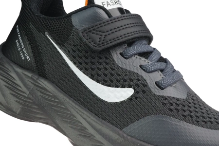 Dziecięce buty sportowe sneakersy dziecięce BESSKY CBY4329-5CDGY szare