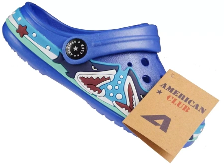 Dziecięce klapki basenowe American Club CNH-77BU