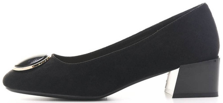 Półbuty damskie Sergio Leone DPB123CZMI czarne