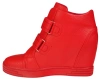 Buty przejściowe damskie Sergio Leone D28789CE czerwone