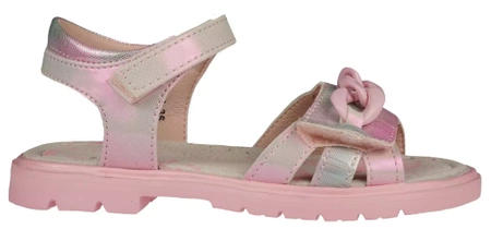 Sandały dziecięce clibbe BZB36PI różowe