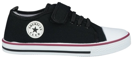 Tenisówki dziecięce trampki dziecięce American Club CTEN158BL