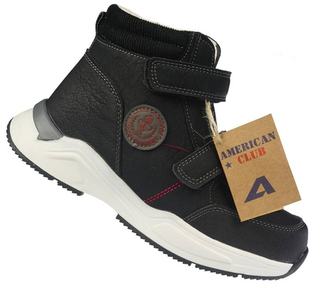 Buty zimowe dziecięce American Club CXD-71BL