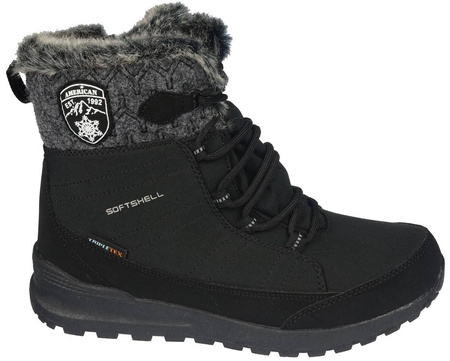 Buty zimowe damskie American Club SN-25BL