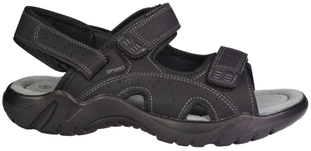 Sandały męskie Le Scarpe Club MA8700-1DBL czarne