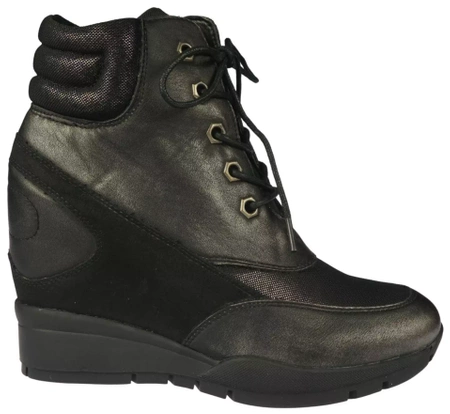 Buty przejściowe damskie Sergio Leone D27132CZ czarne