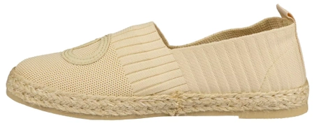 Damskie półbuty Skotnicki beżowe espadryle damskie DT-3-0544BE