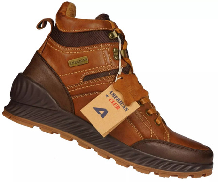 Zimowe buty męskie American Club MCY-59BR