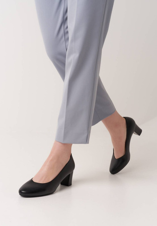 Półbuty damskie Sergio Leone DPB177CZPU czarny PU