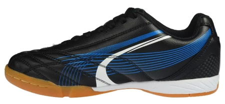 Halówki damskie czarno niebieskie obuwie halowe Atletico D7336-2412BLBU