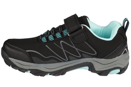 Dziecięce buty trekkingowe American Club WT257BLMI czarne-niebieskie