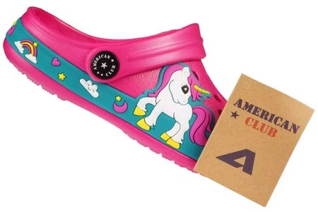 Dziecięce klapki basenowe American Club BNH-66FU