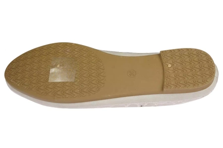 Baleriny Damskie Skotnicki beżowe półbuty damskie DP-3-0568GY