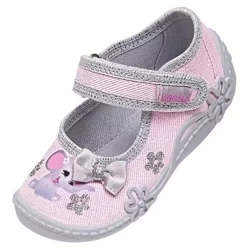 Tenisówki dziecięce kapcie dziecięce Viggami Lila Termo Słoń