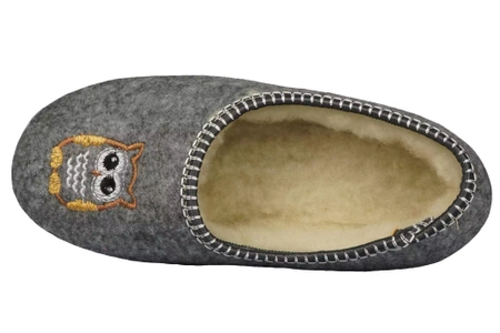 Damskie pantofle zimowe TUP DTUP2328