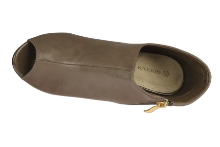 Eleganckie półbuty damskie Goodin D16-5240GY szare