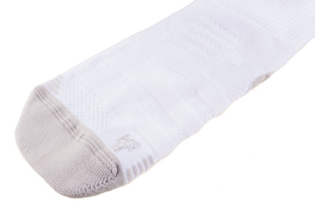 Getry piłkarskie Adidas ADI Sock 18 białe CF3575