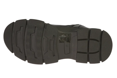 Damskie botki trapery przejściowe / zimowe Skotnicki DB-3-1502BLBL czarne