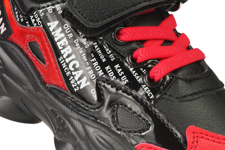 Dziecięce buty sportowe American Club sneakersy dziecięce BBD-04BLRE