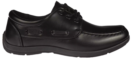 Półbuty chłopięce komunijne buty American Club CKOM-51BL czarne