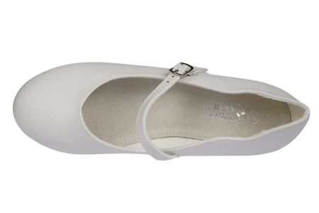 Półbuty dziewczęce komunijne American Club CKOM64WH