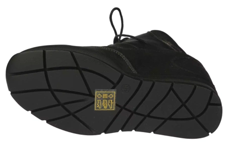 Buty przejściowe damskie Sergio Leone D27132CZ czarne