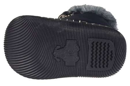 Dziecięce zimowe buty Apawwa FD112NAOR pomarańczowe