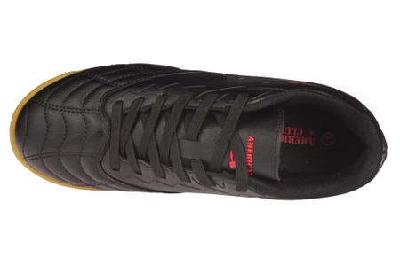 Wiązane halówki męskie American Club MFH-66BL czarne