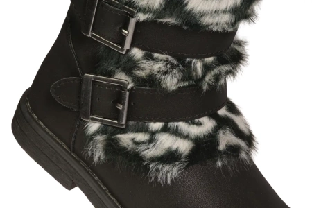 Dziecięce buty zimowe American Club BGC36BL czarne